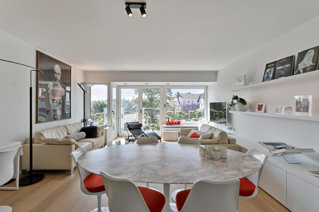 Top Location! Unique Luxurious 2-Bedroom Apartment In Knokke - 'T Zoute Exterior foto