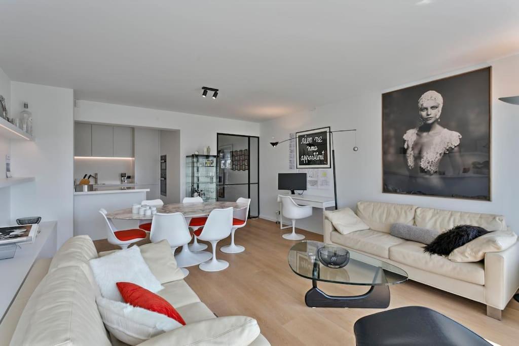 Top Location! Unique Luxurious 2-Bedroom Apartment In Knokke - 'T Zoute Exterior foto