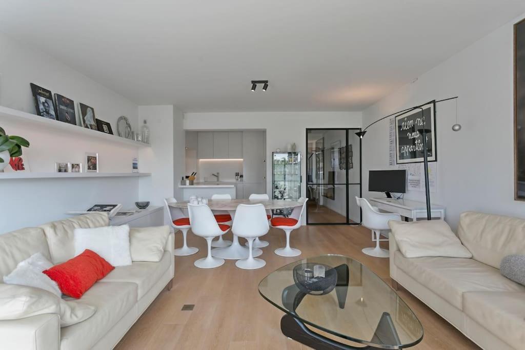 Top Location! Unique Luxurious 2-Bedroom Apartment In Knokke - 'T Zoute Exterior foto